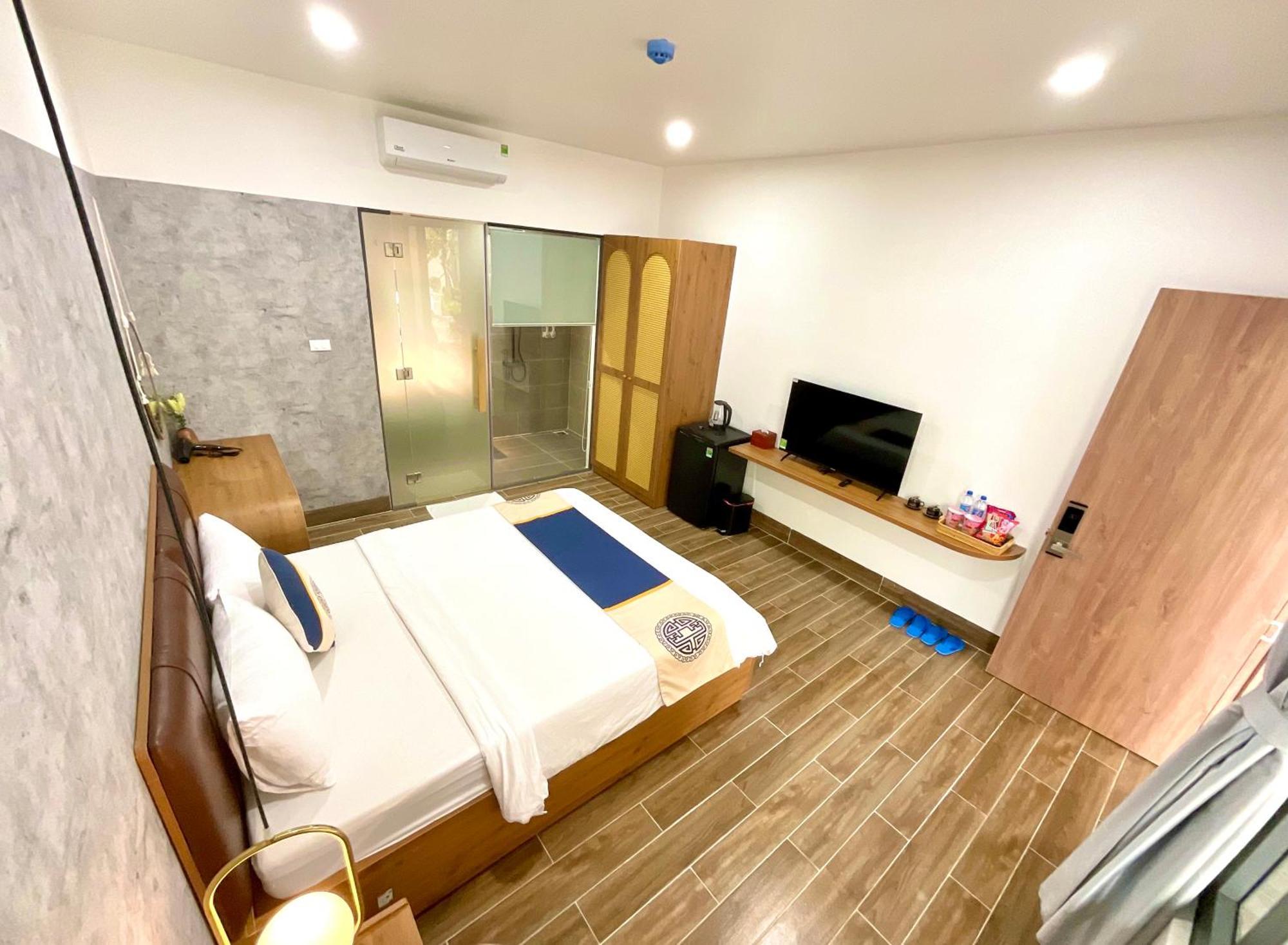 Khải Hoàn Hotel Ben Cat Exterior foto